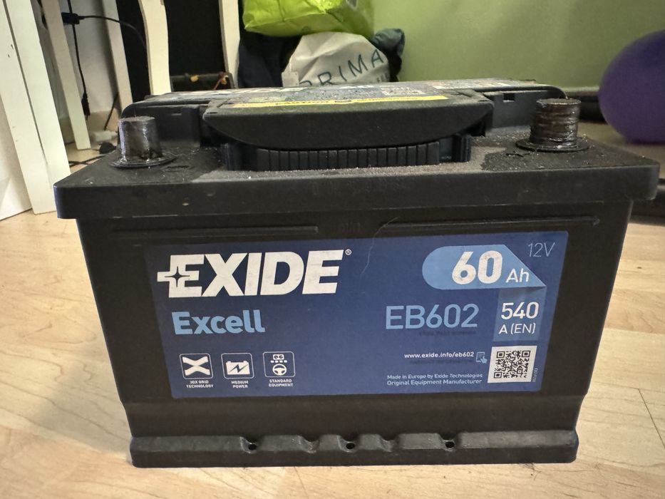 Akumulator EXIDE EXCELL 60ah
