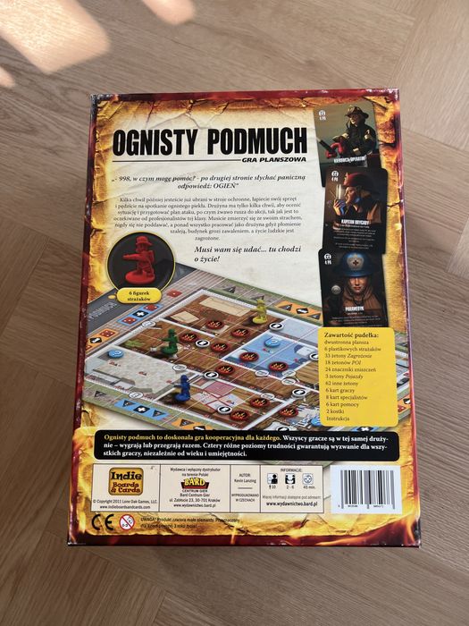 Gra planszowa Ognisty podmuch