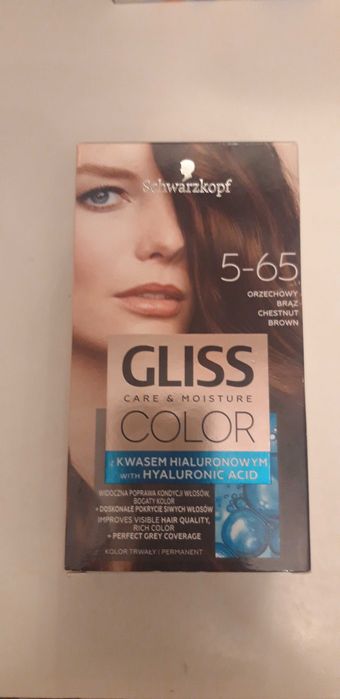 Wyprzedaż! Schwarzkopf Gliss Color 5-65 Orzechow brąz
