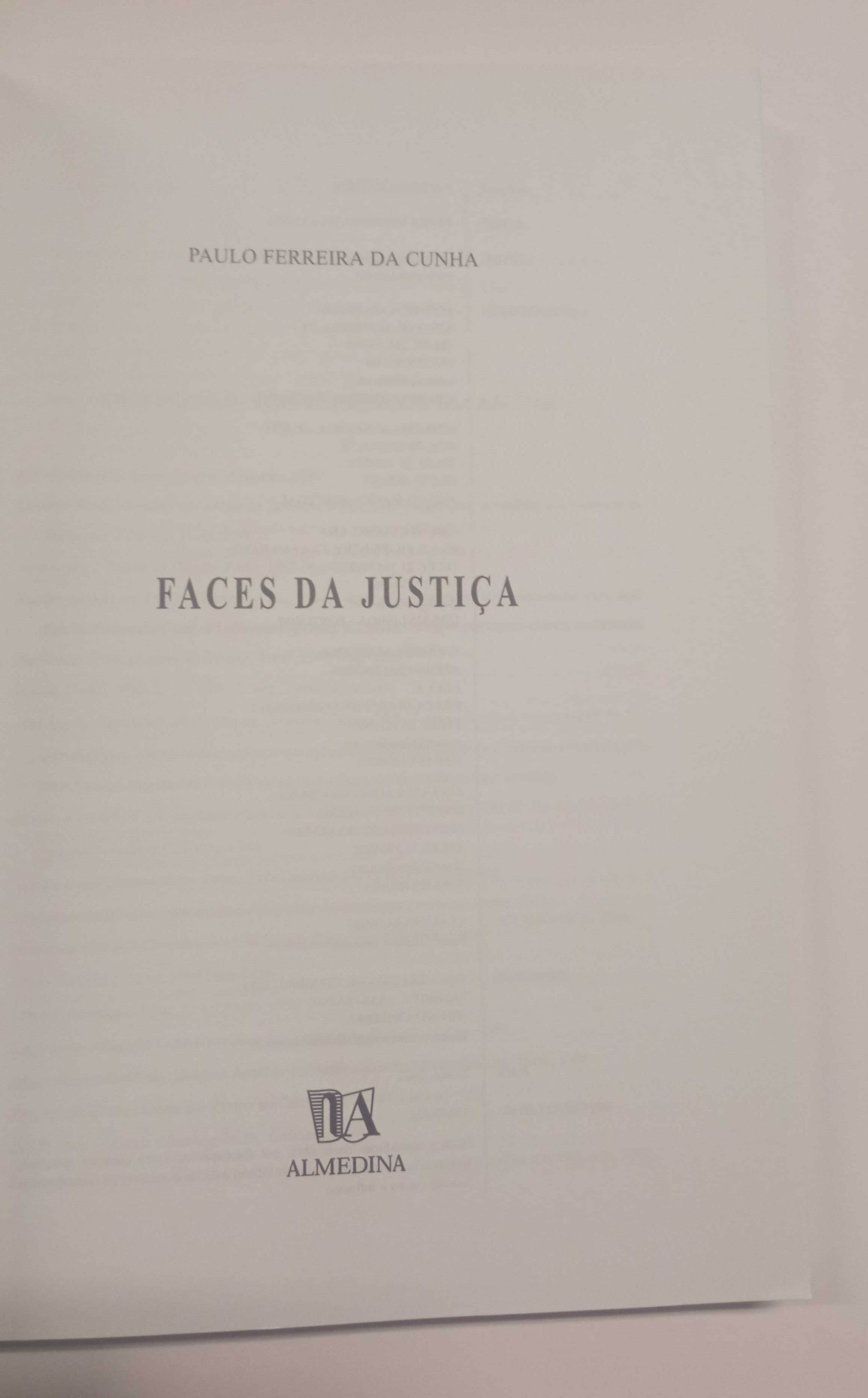 Faces da Justiça, de Paulo Ferreira da Cunha