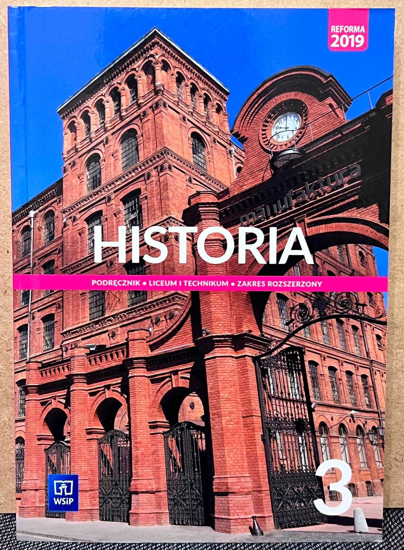 Historia WSiP Podręcznik klasa 3 liceum zakres rozszerzony 2019