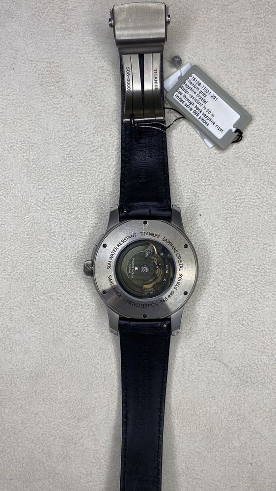 Часы Maurice Lacroix PT6108-TT031-291 Decentrique GMT LIMITED