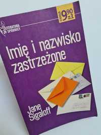 Imię i nazwisko zastrzeżone - Jane Sigaloff