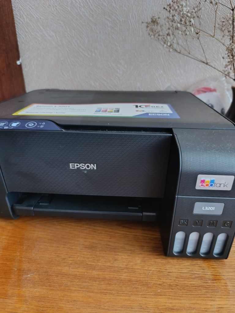 Принтер 3в1 кольоровий/ чб друк, Epson L3201
