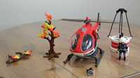 playmobil helikopter gaśniczy z koszem na wodę