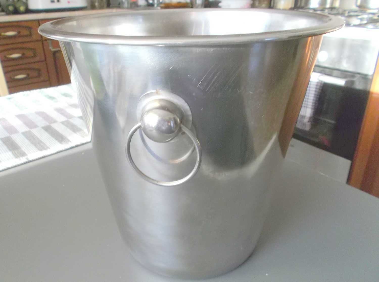 SOPLICA Wiaderko Pojemnik do szampana wina lodu Cooler KINGHOF KH-1242