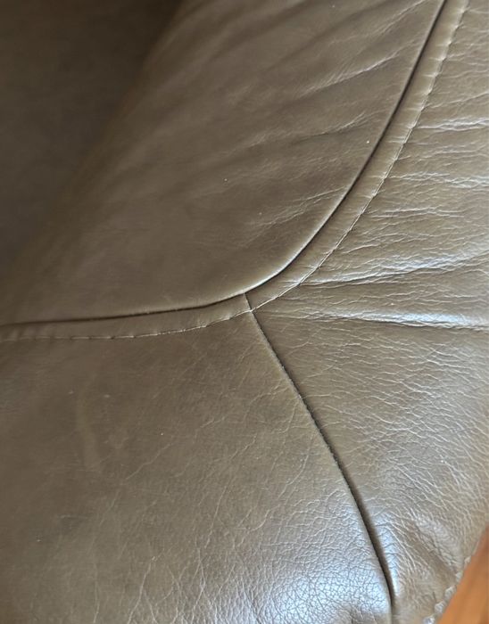 Kanapa narożna / Rogówka, skórzana, z opcją spania.