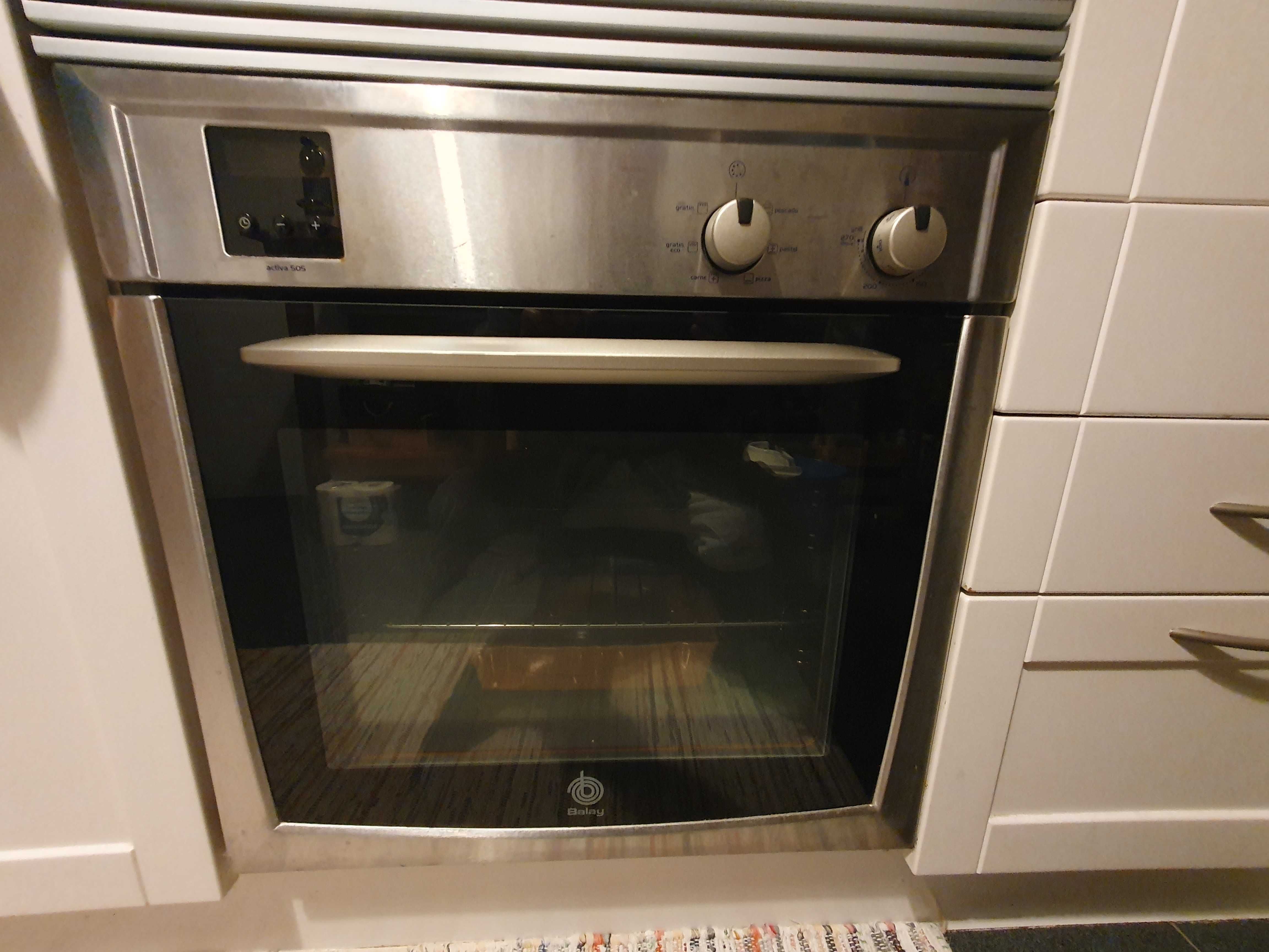 Forno Balay como novo + placa a gas