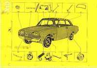 Manual Técnico Ford Taunus 17m 1960-64 - P3 (Sabonete) - Vol 1 ou 2
