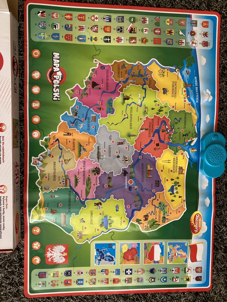Interaktywna mapa Polski Dumel Discovery