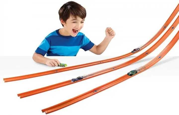 Автотрек Hot Wheels Track Builder Car and Mega Track Pack 87 Хотвилс