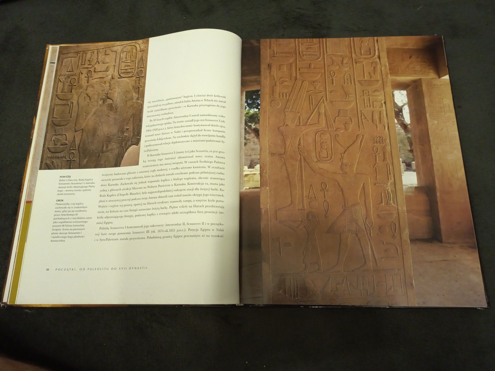Książka atlas skarby faraonów