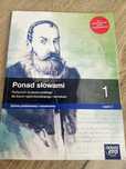 Ponad słowami 1 podręcznik