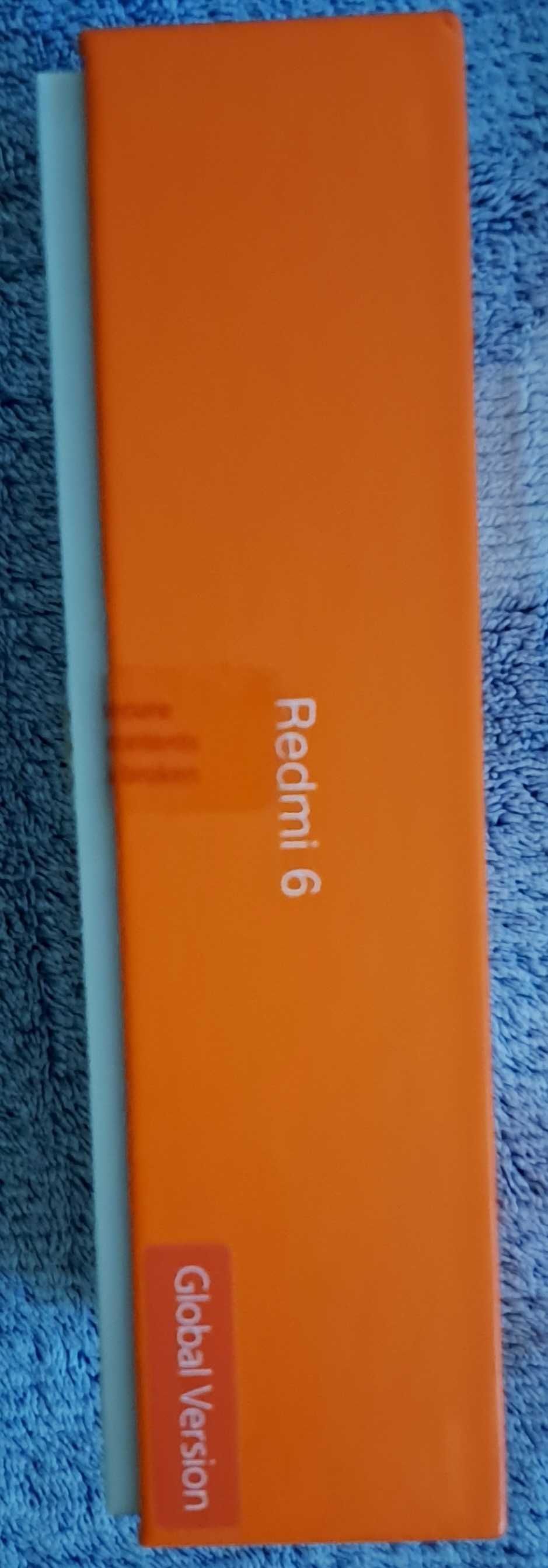 Pudełko z instrukcją do telefonu Xiaomi Redmi 6 Gold