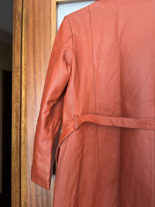 Casaco em pele muito bonito