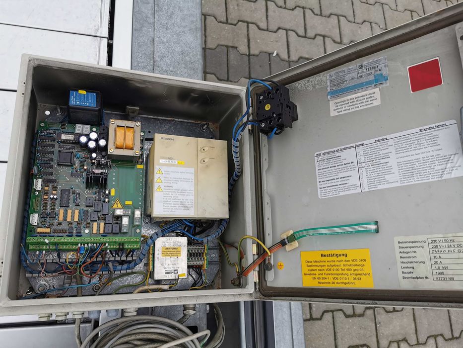 Brama szybkobieżna,izolowana Efaflex 3.40 wys x 3.50 szer.