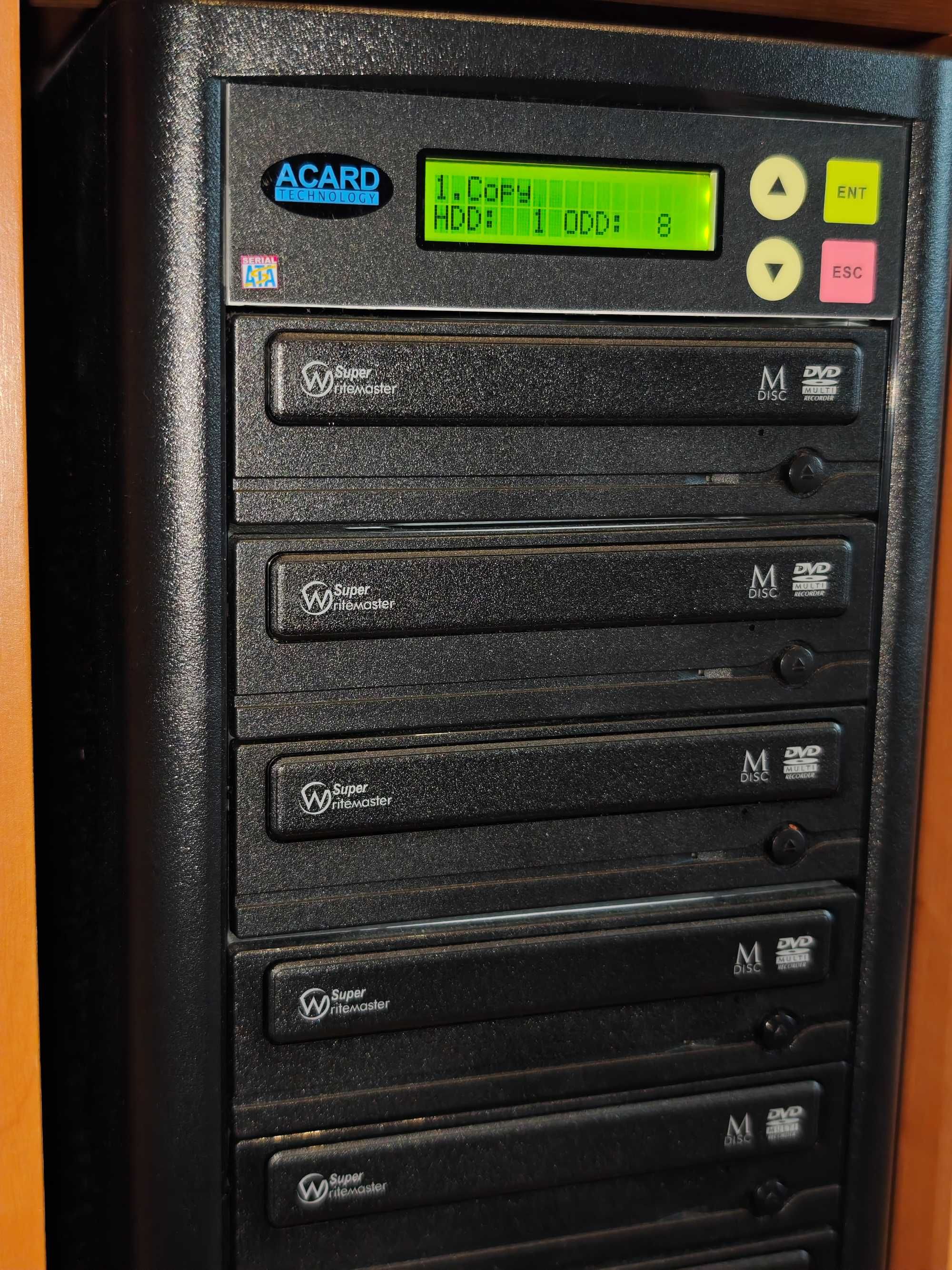Duplikator DVD ACARD Technology  8 DVD / CD / 1 HDD