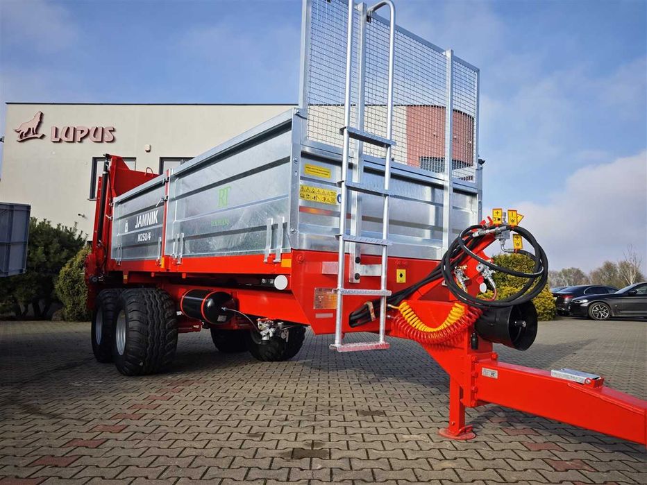 Rozrzutnik obornika 8 ton dwuosiowy N250/4 JAMNIK ROLTRANS