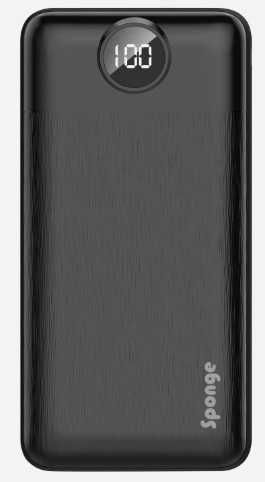 Повербанк Sponge Energy 20000mAh Black