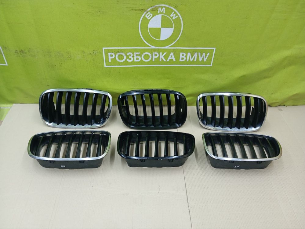 Ноздри капота BMW X5 E70 E71 Решетки  БМВ Х5 Е70 Е71 решітка радіатора