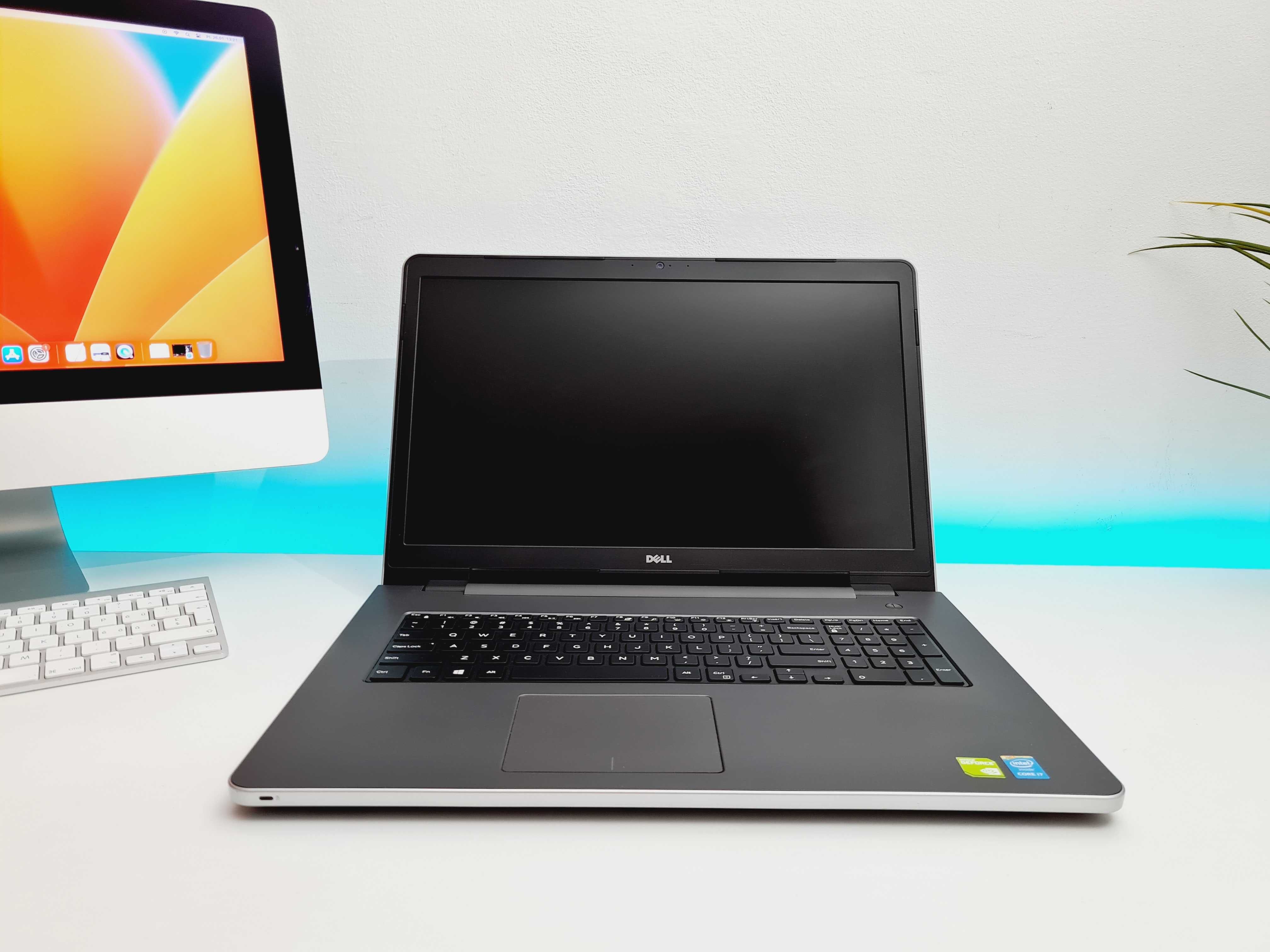 Laptop biznesowy DELL 5758 17", i7, 8gb, nvidia, multimedialny E78