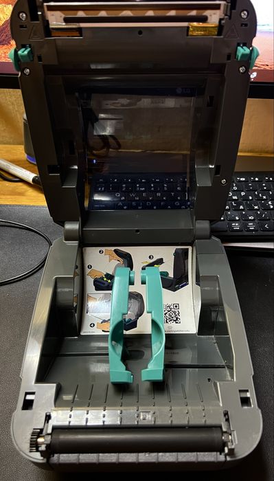 Принтер Zebra Gk420d для Нової Пошти (LAN,USB)