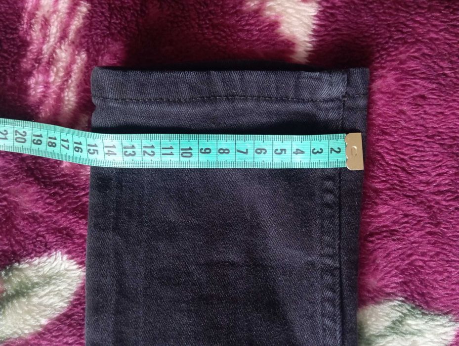 Джинси Skinny чорні w34 L34