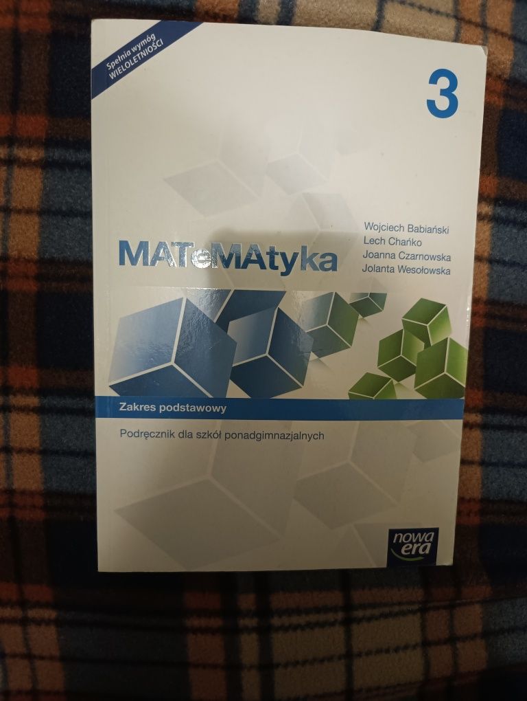 Matematyka podręcznik dla szkoły średniej