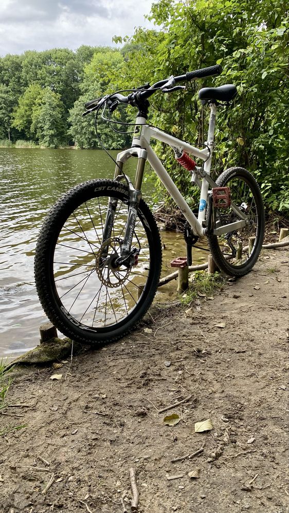 Rower Retro Full MTB Enduro - hydraulika air forks - handmade frame