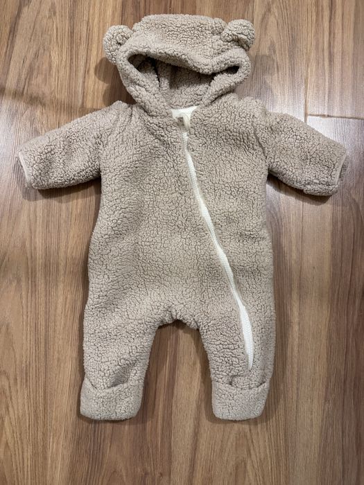 Комбинезон Боди Человечек на флисе 0-3 міс 62