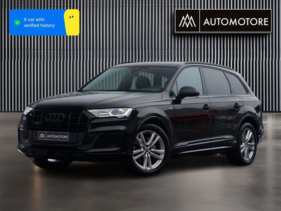 Audi Q7 45 TDI Quattro S-Line SalonPL 1Wł FV23% SerwisASO Pneumatyka/Tempomat