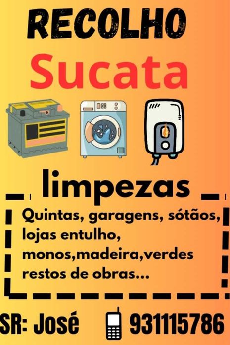 Limpezas de todo o tipo