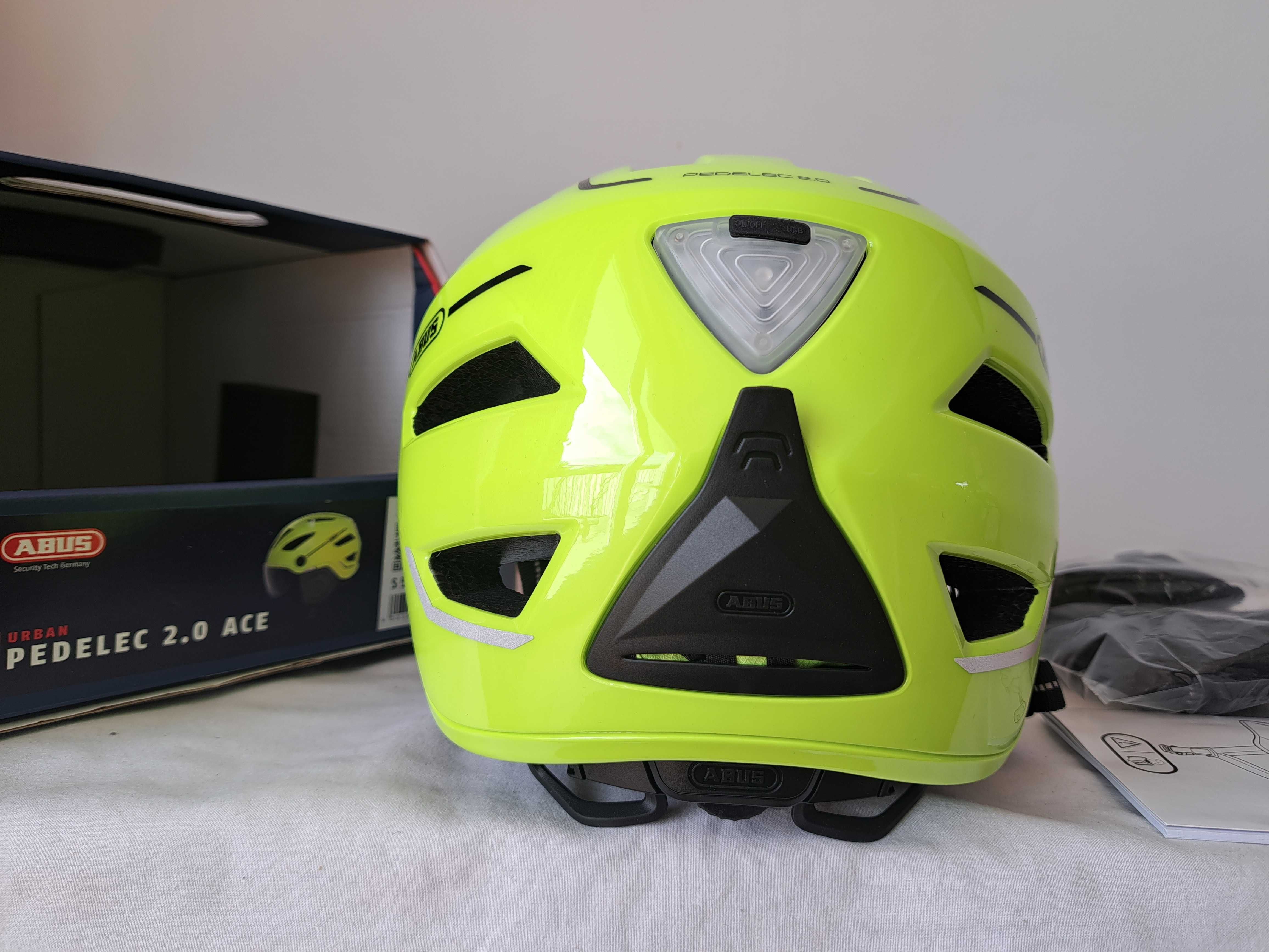 Kask rowerowy Abus Pedelec 2.0 ACE Signal Yellow S 51-55cm