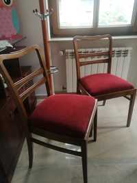 Komplet krzeseł z lat trzydziestych