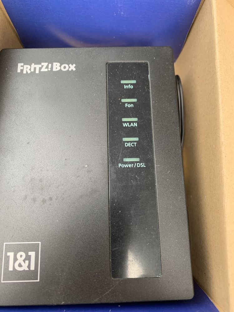 FritzBox 7412 Router Wi-Fi z wbudowanym modelem do przyłączy A-DSL / A