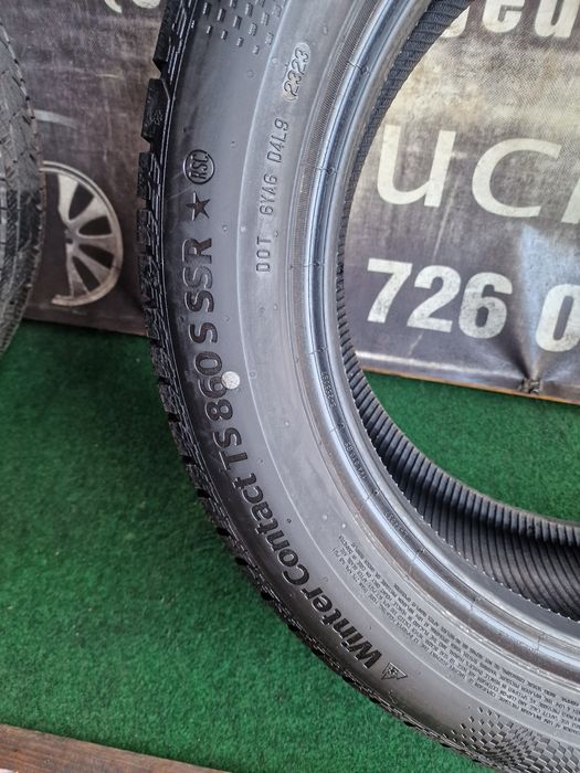 Opony zimowe 245/50/19 Continental Ranflat Para 6.3mm 2023rok