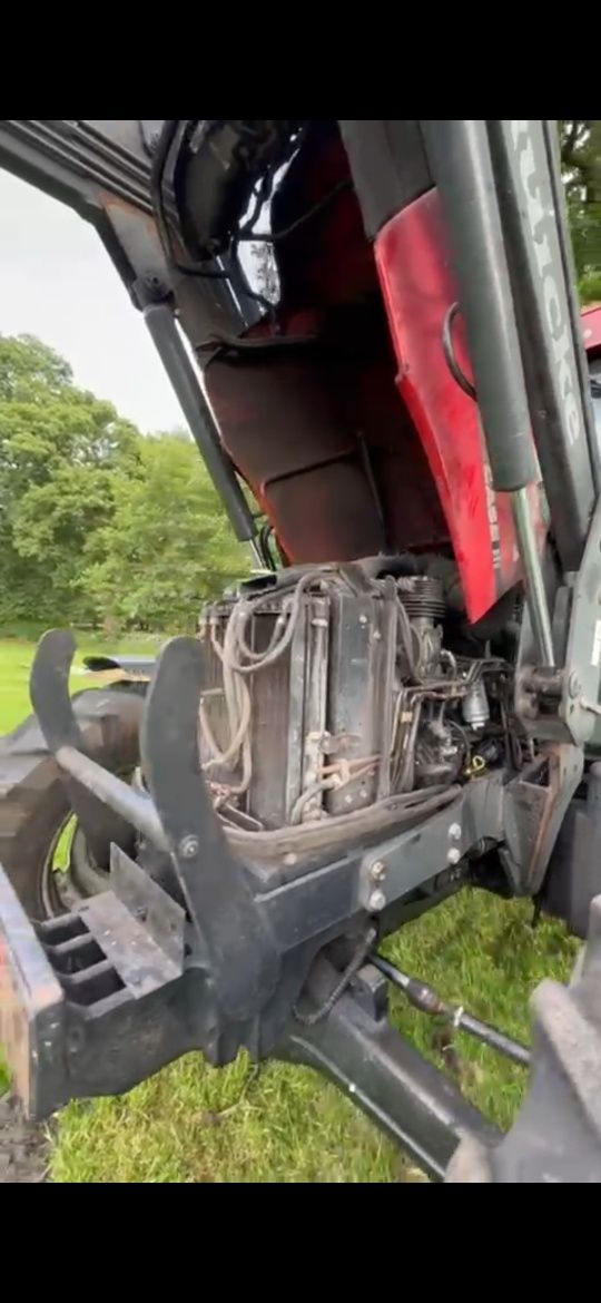 Ciągnik steyr 6115 profi tur tuz Wom case new Holland deutz fendt lamb