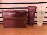 Calvin Klein perfumy Euphoria 100ml + balsam + żel pod prysznic ONE