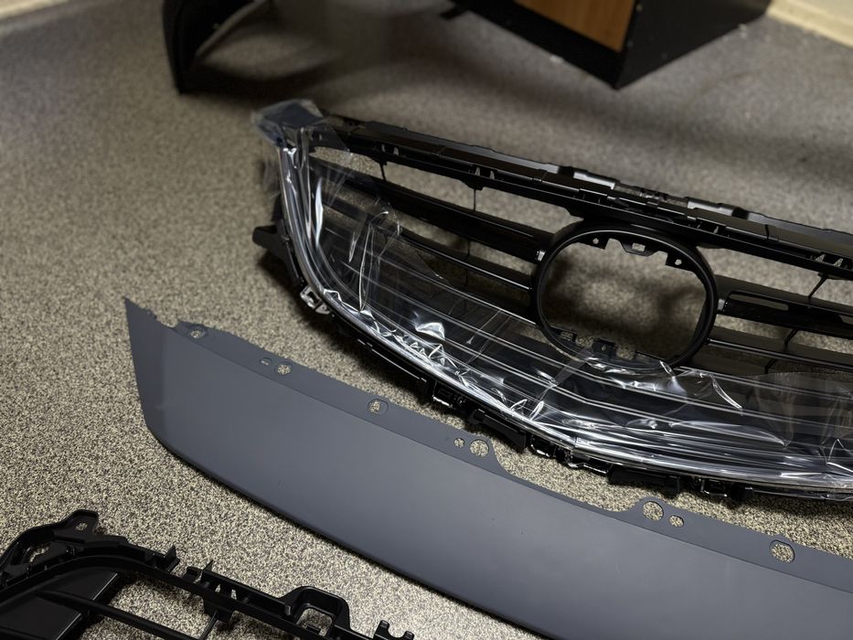 Бампер в сборе решетка молдинг туманка Mazda 6 GJ GL CX90 C50 CX5 СХ30