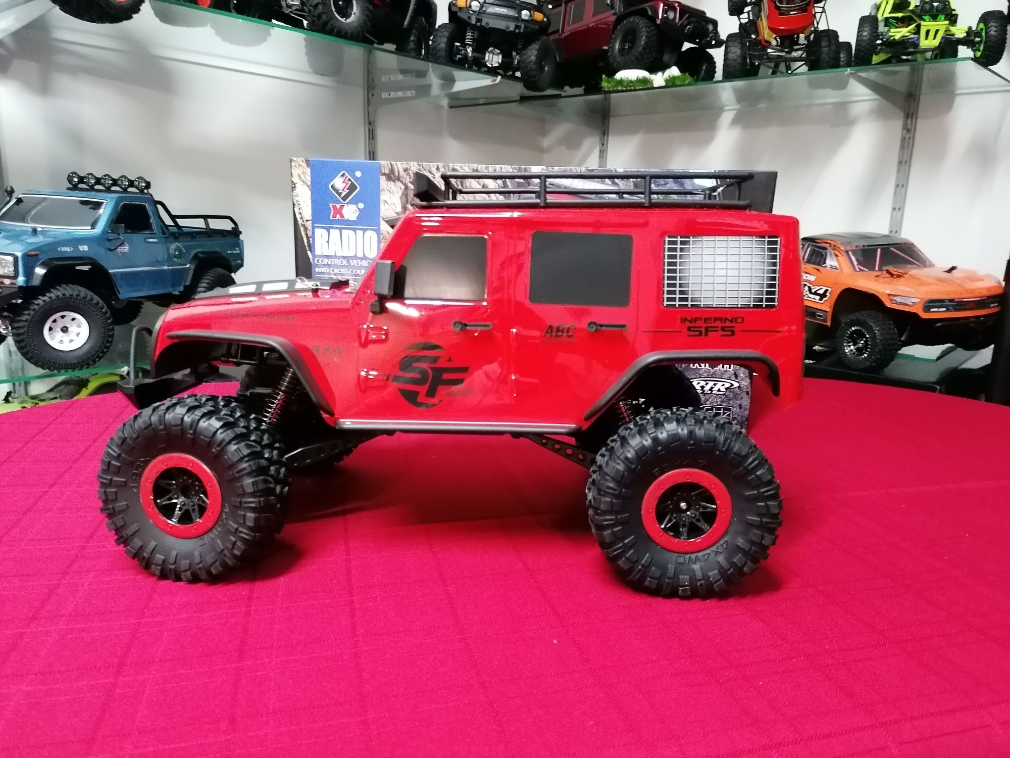 Crawler/scale 1/10 carro rc