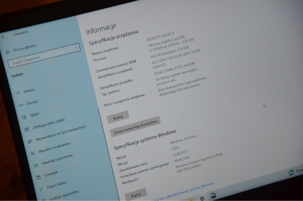 Laptop Lenovo IdeaPad Gaming 3 Jak nowy!