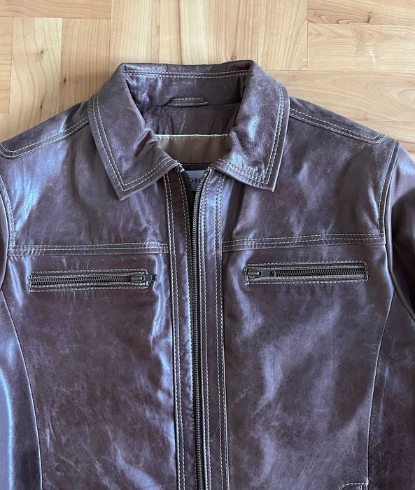 Kurtka skórzana męska Ochnik
