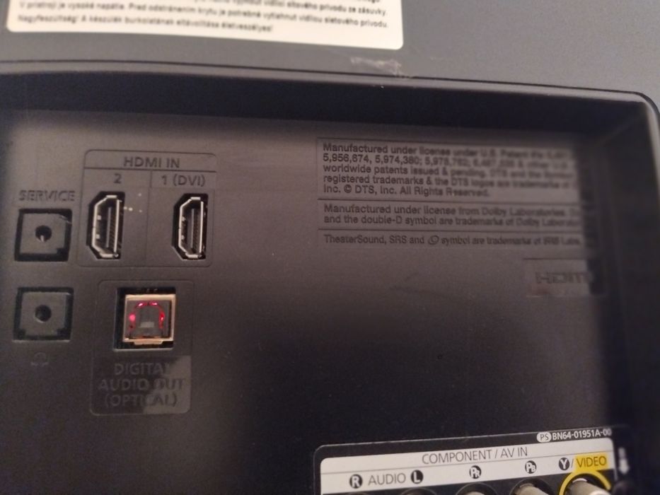 Telewizor Samsung 32 cale + dekoder DVB-T2 marki LTC