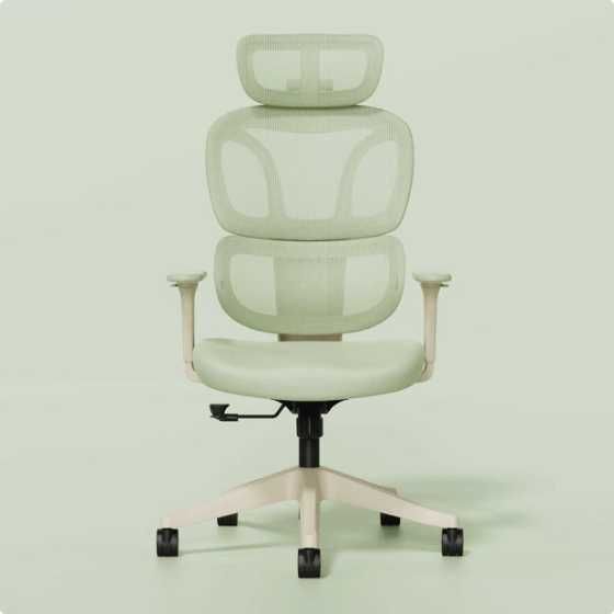Ergonomiczne Krzesło Serii BS5 zielone
