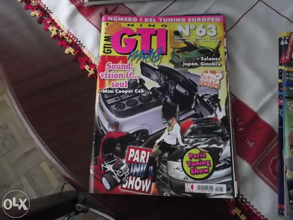 Revistas(31) magik tuning plus,super tuning e gti mag
