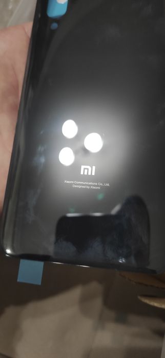 Оригінальна кришка Xiaomi mi9 скляна сіра