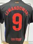 Koszulka FC Barcelona Lewandowski #9. Roz. M, 2025 Away, wysyłka 24h