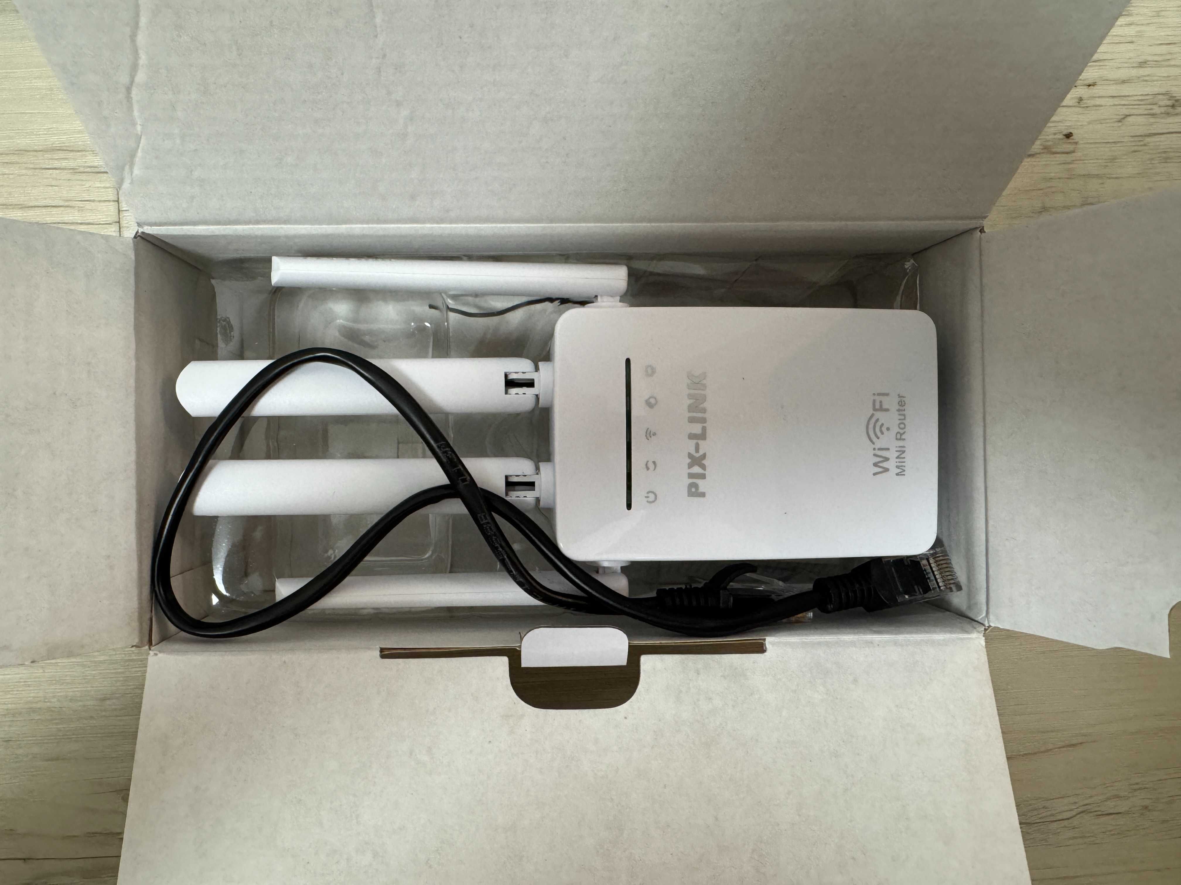 [NOWE] PIX-LINK LV-WR09 Wifi Router/Repeater wzmacniacz 300Mbps 2.4GHz