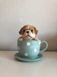 Cão mealheiro de decoração