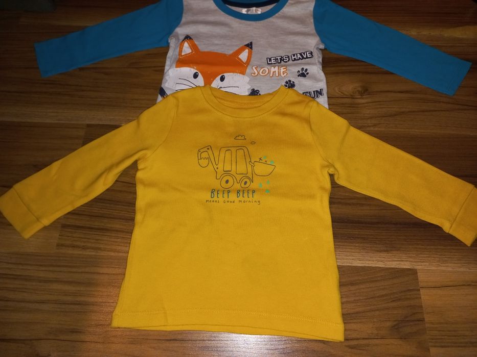 Bluzka na długi rękaw 80